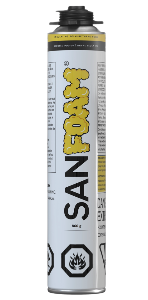 SANFOAM® (12/Box) Polyurethane Insulation Foam